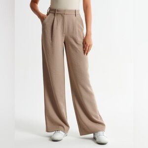 Abercrombie & Fitch Curve Love Harper Tailored Crepe Pant